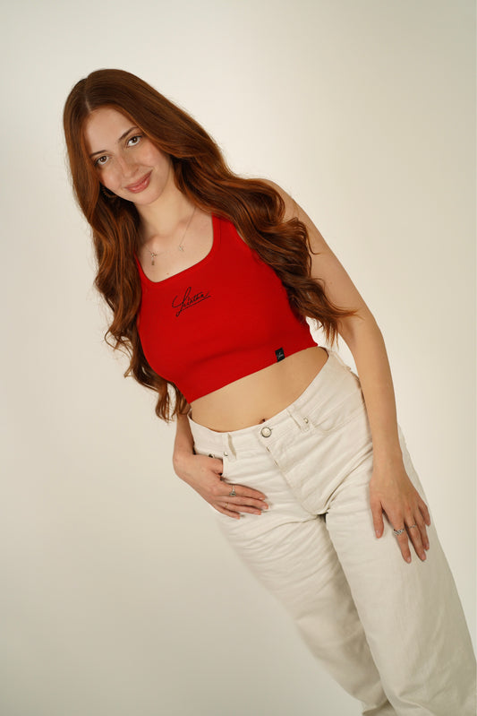Top Vermelho Lelatina
